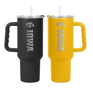 Iowa Hawkeyes Officially Licensed NCAA 40 oz. Insulated Tumbler 2- Pack